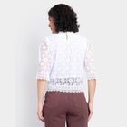 Ladies'  Crop  Top, White, small image number null