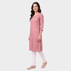 Women's White Cotton Blend Elastic Waist Stretch Churidar, सफ़ेद, small