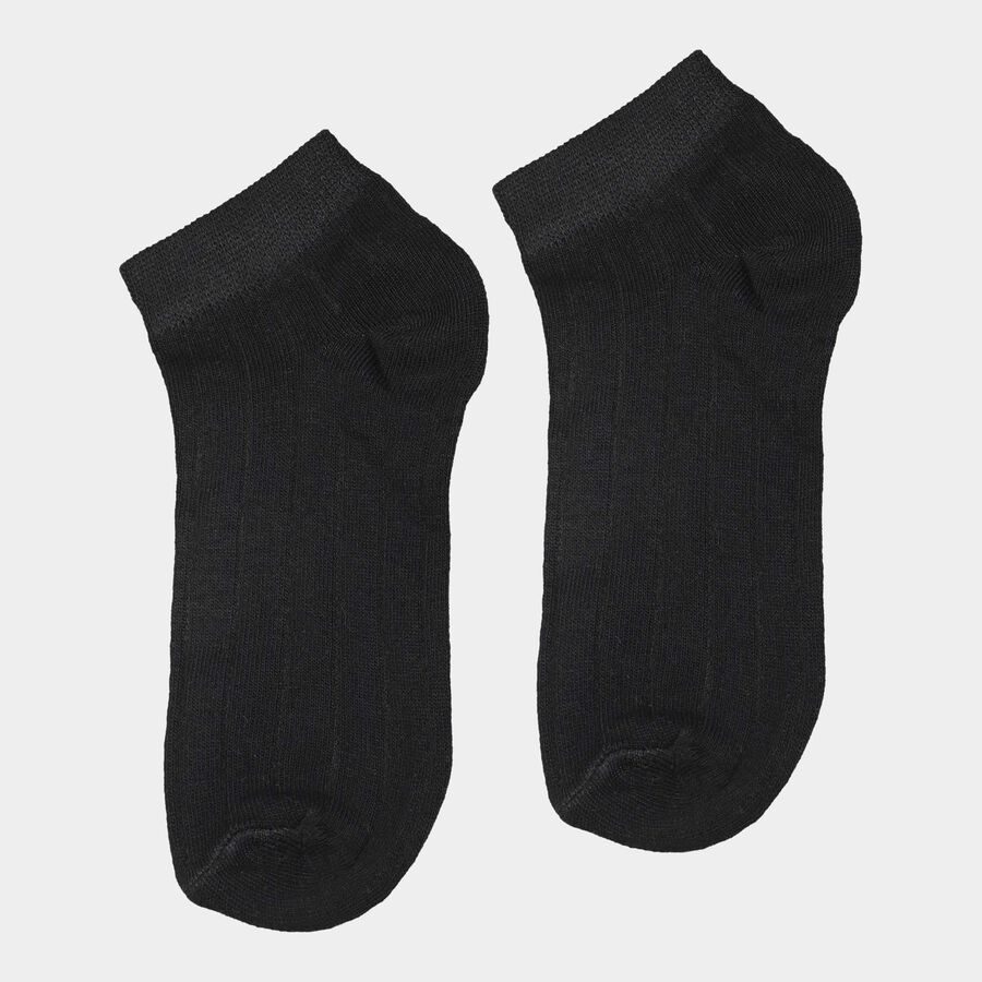 Solid Socks, Black, large image number null