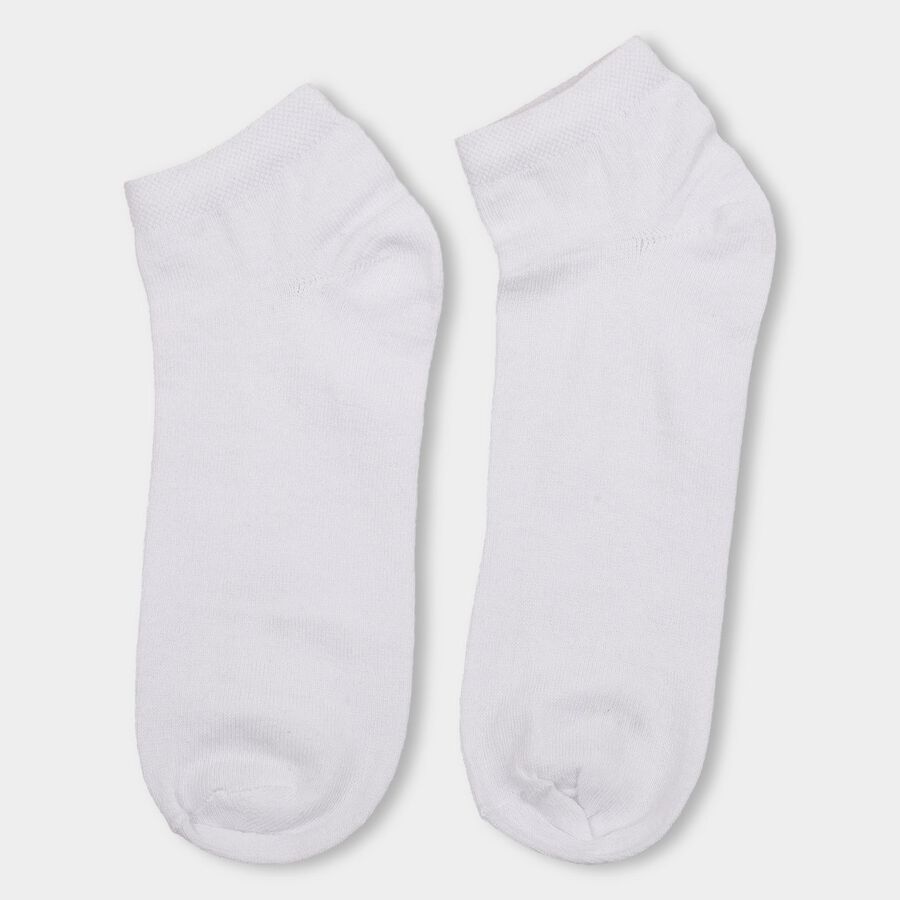 Men's Socks (Pack of 3), Melange Light Grey, large