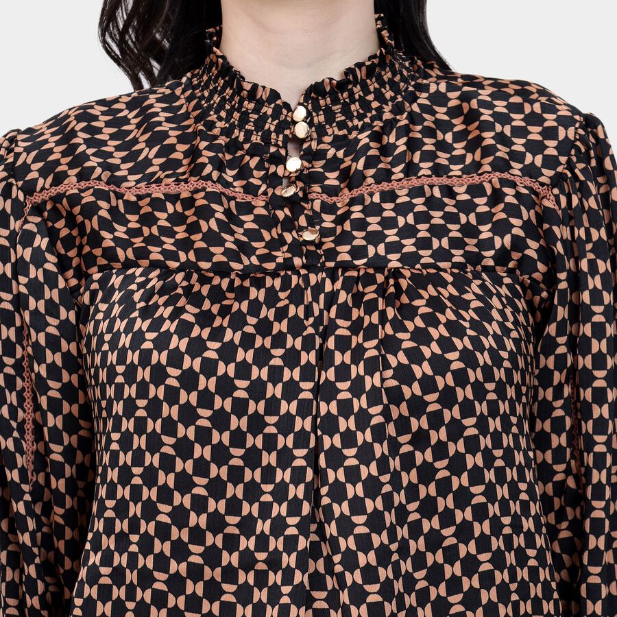 Ladies' Top, काला, large image number null