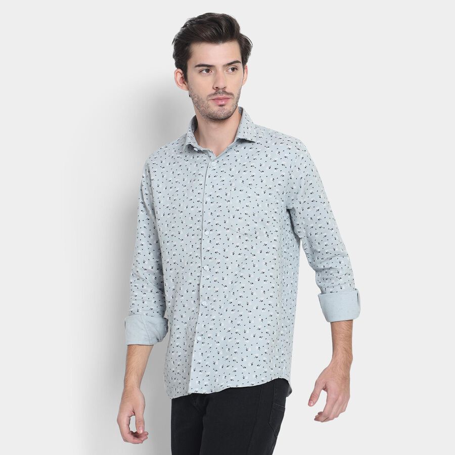 Men's Formal Shirt , Light Grey, large image number null
