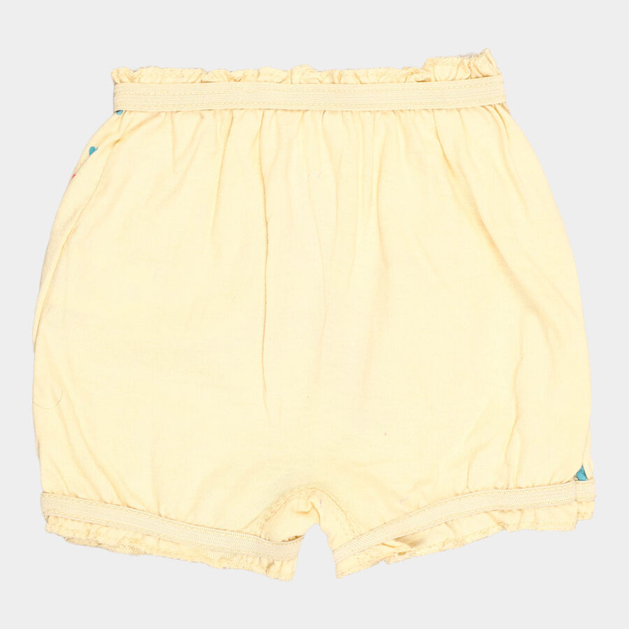 Girls Cotton Bloomer, Beige, large image number null