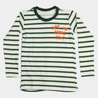 Boys Green Crew Neck Regular Boys T-Shirt, गहरा हरा, small