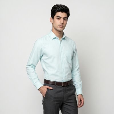 Men's Light Blue Formal Shirt