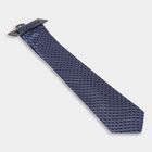 Men's Tie, नेवी ब्लू, small