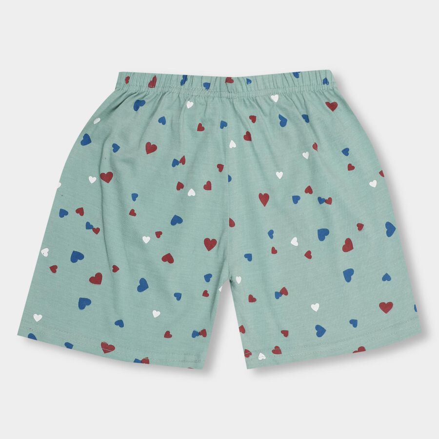 Girls' Shorts , Light Green, large image number null