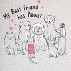 Girls T-Shirt, Melange Mid Grey, small image number null
