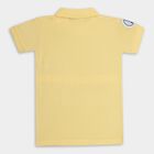 Boys' 100% Cotton Half Sleeves T-Shirt , Yellow, small image number null