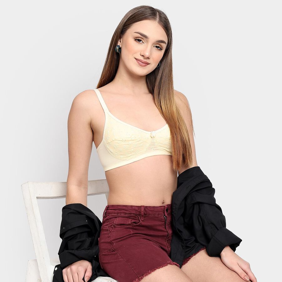 Ladies' Bra , Yellow, large image number null
