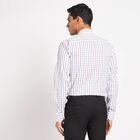 Checks Formal Shirt, White, small image number null