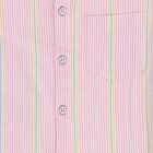 Boys Light Pink Cotton Half Sleeve Classic Collar Casual Shirt, Pink, small image number null