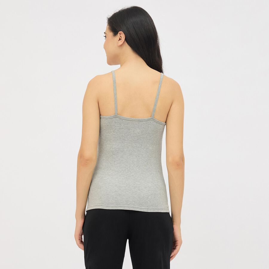 Ladies' Slips, Melange Mid Grey, large image number null