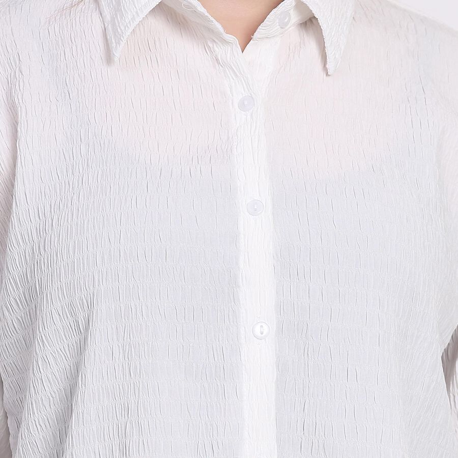 Ladies' Shirt , ऑफ व्हाइट, large image number null