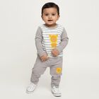 Infants' 100% Cotton Baba Suit, Light Grey, small image number null