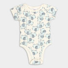 Kids' Cotton Bodysuit, Light Blue, small image number null