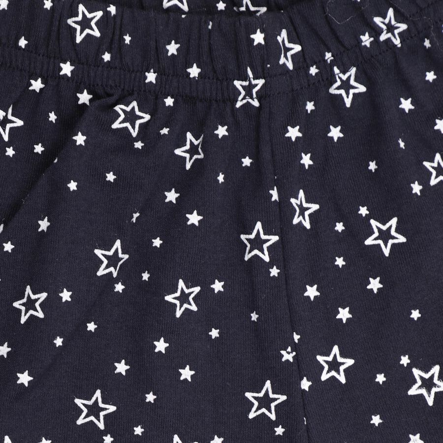Girls' Pyjama, Navy Blue, large image number null