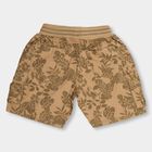 Boys' 100% Cotton Bermudas, Brown, small image number null
