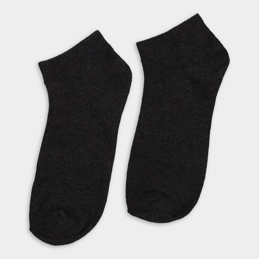Men's Socks (Pack of 3), मिश्रित हल्का ग्रे, large
