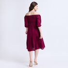 Ladies' Dress , Wine, small image number null