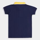 Boys' 100% Cotton Half Sleeves T-Shirt , नेवी ब्लू, small image number null