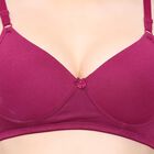 Ladies' Bra , Wine, small image number null
