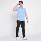 Men's Collared Half Sleeves T-Shirt, Light Blue, small image number null