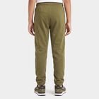 Boys Olive Green Jogger Graphic Printed Pyjama, Olive, small