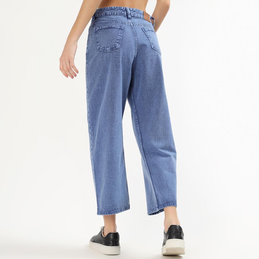 Ladies' Jeans, मध्यम नीला, large image number null