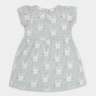 Infant Girls' 100% Cotton Frock , Light Green, small image number null