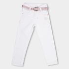 Girls' Jeans , White, small image number null