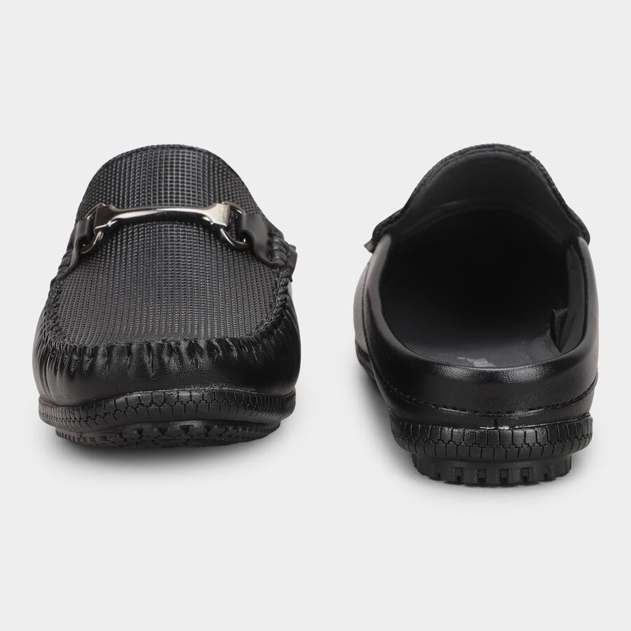 Brink Men's Jet Black Slip-On Casual Sandals | Vishal Mega Mart India
