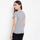 Round Neck T-Shirt, Melange Mid Grey, small image number null