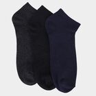 Men's Socks (Pack of 3), Navy Blue, small