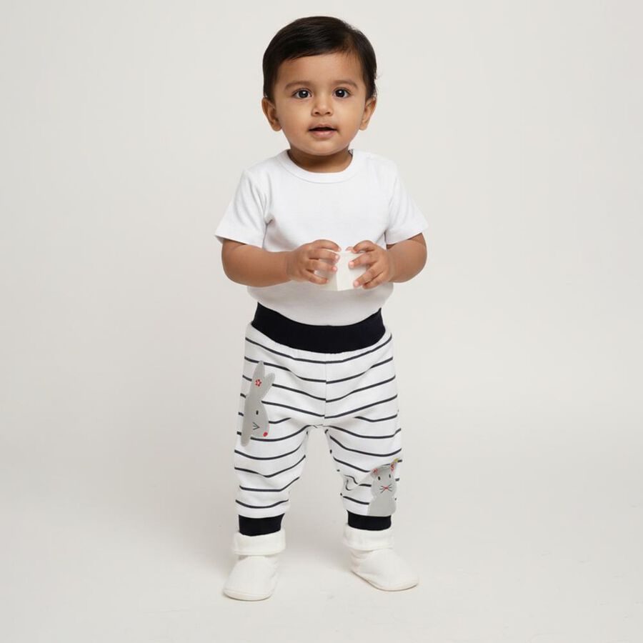 Infants' Pyjama, नेवी ब्लू, large image number null