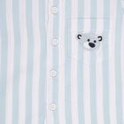 Infant Boys' 100% Cotton Baba Suit, हल्का नीला, small image number null