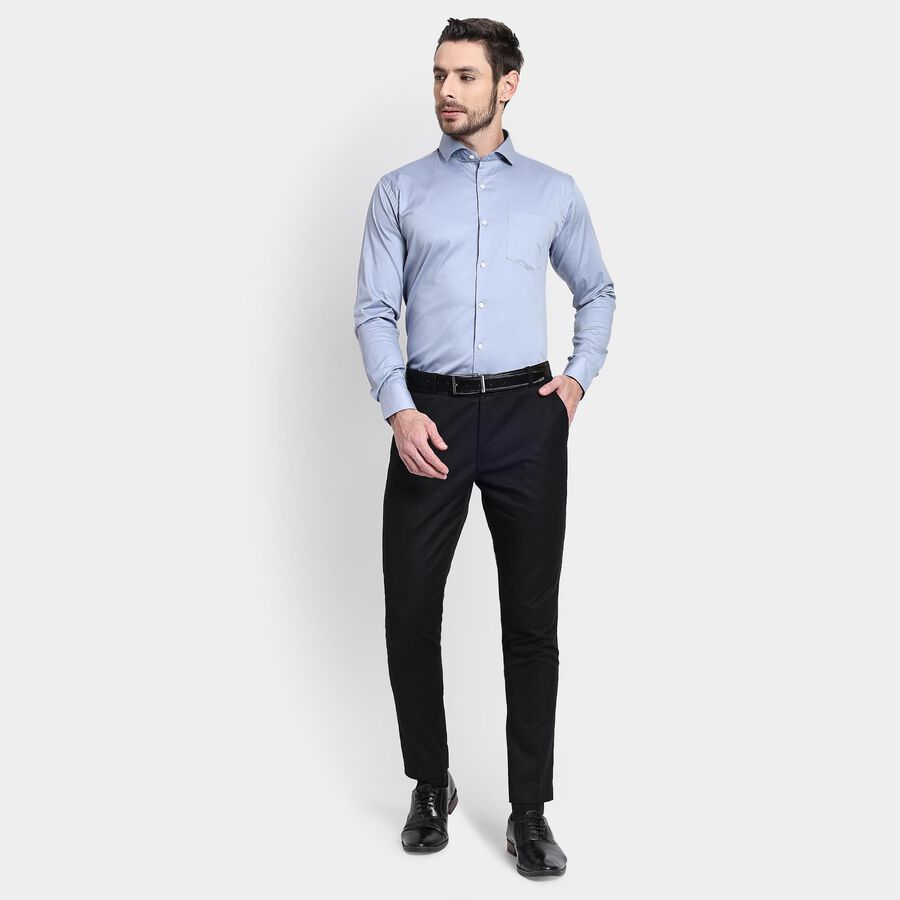 Men's Formal Shirt , Mid Blue, large image number null