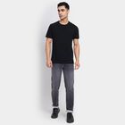 Men's Slim Fit Jeans , Dark Grey, small image number null