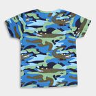 Infants' 100% Cotton T-Shirt , नेवी ब्लू, small