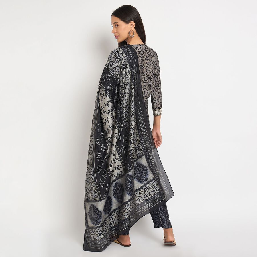 Ladies' Ethnic Set, काला, large image number null