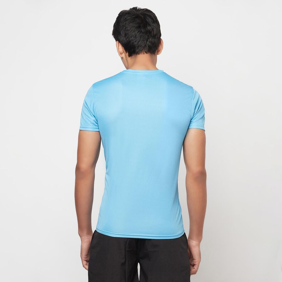 Single Jersey Drifit T-Shirt, Mid Blue, large image number null