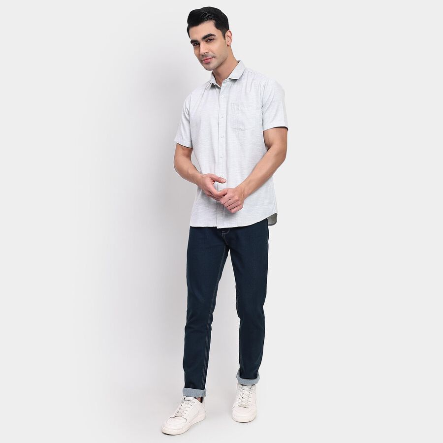 Men's Casual Shirt, हल्का हरा, large image number null