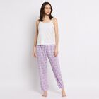 Ladies' Pyjama , बैंगनी, small image number null