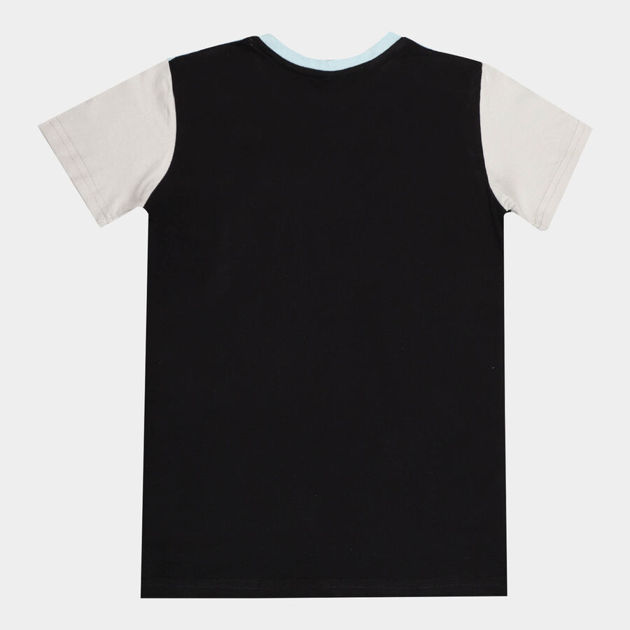 कॉटन टी-शर्ट, हल्का ग्रे, large image number null