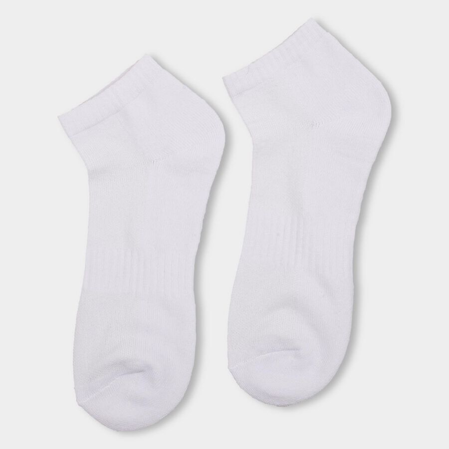 Men's Socks (Pack of 3), Melange Light Grey, large image number null