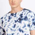 Cotton Round Neck T-Shirt, Navy Blue, small image number null