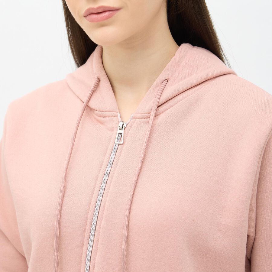 Ladies' Sweatshirt, गुलाबी, large image number null