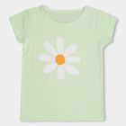 Girls' T-Shirt, हल्का हरा, small image number null