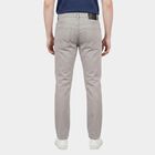 Men's Light Grey Slim Fit Washed Jeans, हल्का ग्रे, small