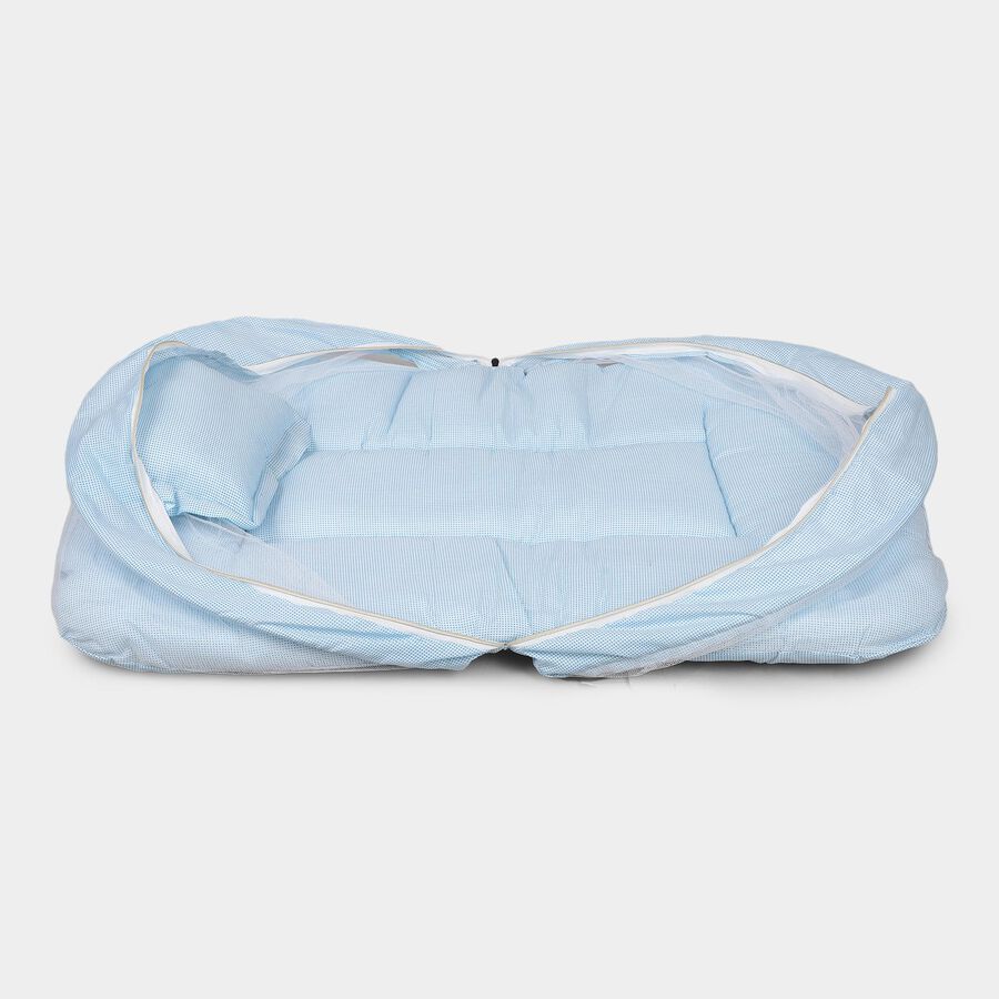 Infants' Mosquito Net , Light Blue, large